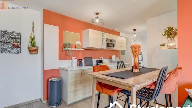Studio meublé 10m² Villeurbanne - Lumineux, DPE A - Photo 3