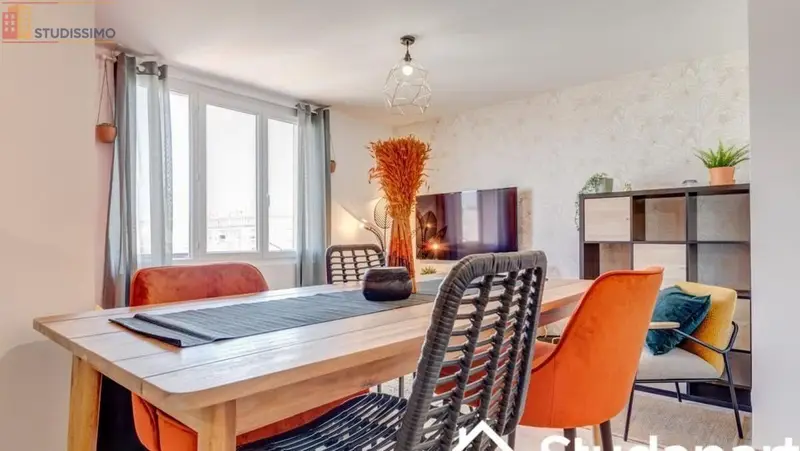 Studio meublé 10m² Villeurbanne - Lumineux, DPE A - Photo 2