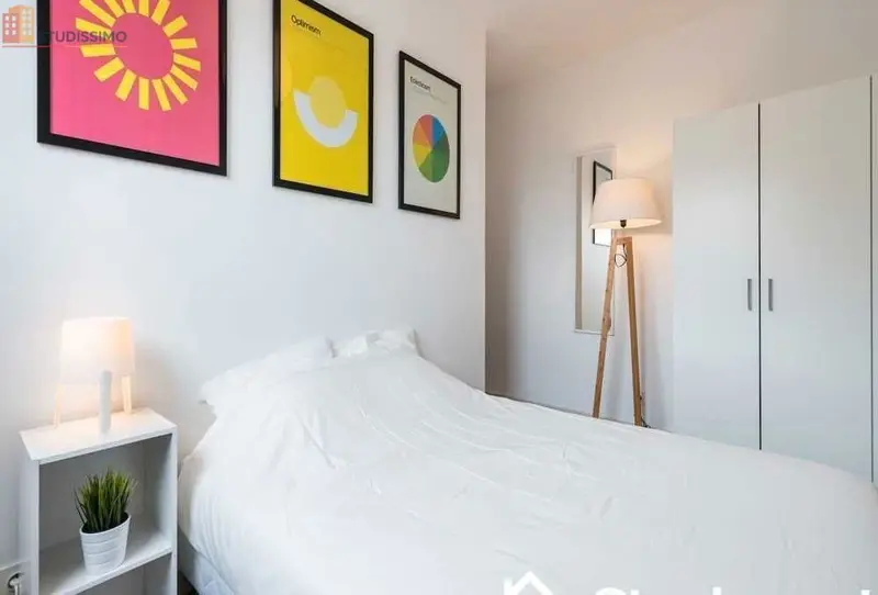 Studio meublé 12m² Lyon 7e - Calme, 5e étage - Photo 2