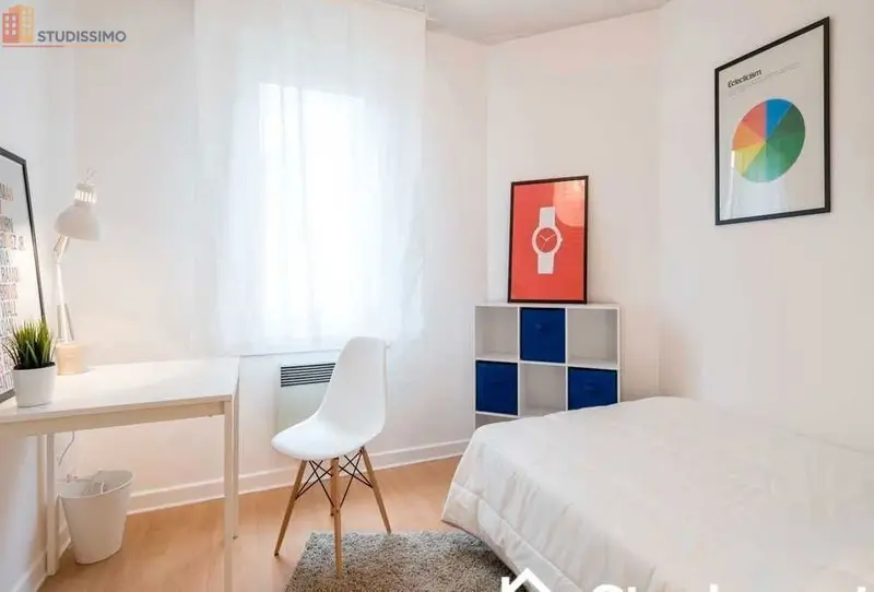 Studio meublé 9m² Lyon 7e - Calme, 4e étage - Photo 4