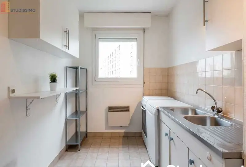 Studio meublé 9m² Lyon 7e - Calme, 4e étage - Photo 2