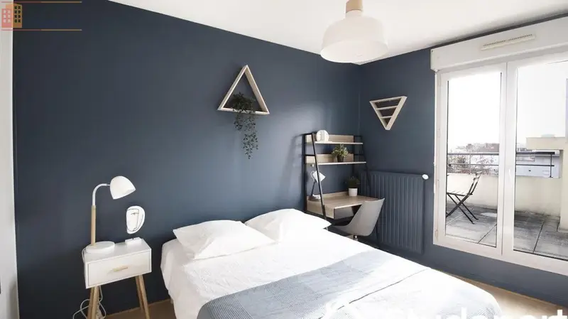 Studio meublé 11m² Lyon 3e - Vue, lumineux - Photo 2