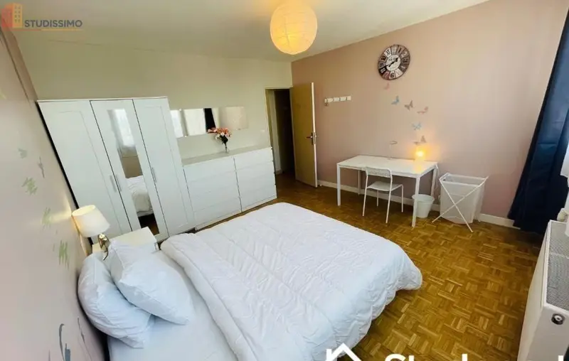 Studio meublé 16m² Villeurbanne - Lumineux, étage élevé - Photo 4