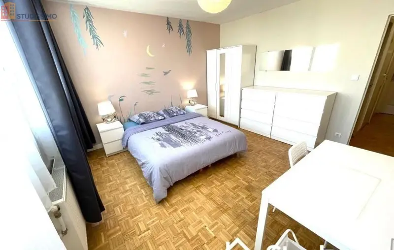 Studio meublé 16m² Villeurbanne - Lumineux, étage élevé - Photo 2