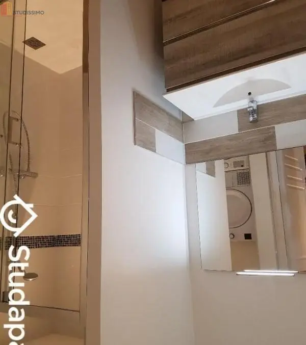 Studio 12m² Villeurbanne - Meublé, 9e étage - Photo 1