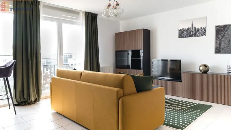 Studio 35m² Lyon 7e - Lumineux, entièrement meublé rénové - Photo 2