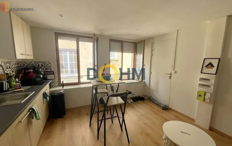 Studio 27m² Saint-Étienne 42000 - Étage 2/3, DPE C - Photo 2