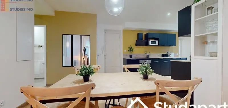 Studio meublé 12m² Lyon 2e - Meublé, DPE A - Photo 4
