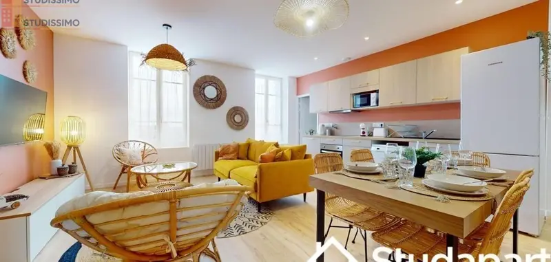 Studio meublé 11m² Lyon 3e - Meublé, DPE A - Photo 2