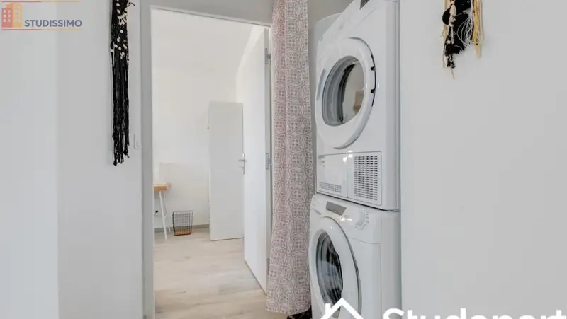 Studio meublé 11m² Lyon 8e - Meublé, DPE A - Photo 4