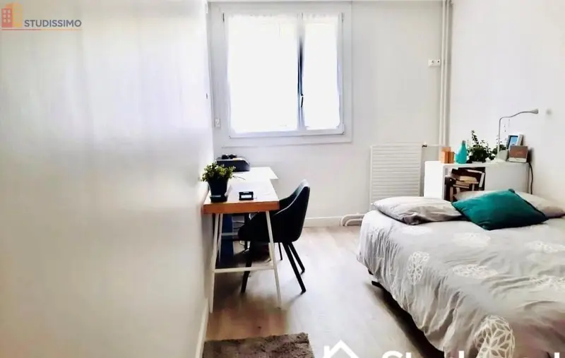 Studio meublé 9m² Vaulx-en-Velin - Meublé, DPE C - Photo 1
