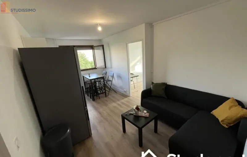 Studio 10m² Vaulx-en-Velin - Meublé, 6e étage - Photo 3