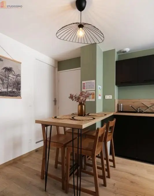 Studio meublé 12m² Lyon 7e - Meublé, DPE A - Photo 2