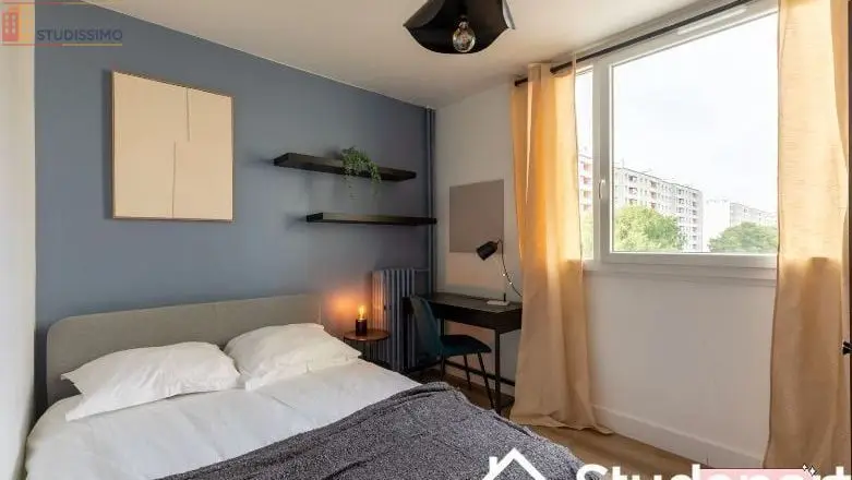 Studio meublé 10m² Lyon 8e - Calme, lumineux - Photo 3