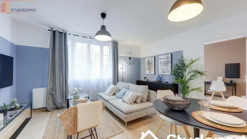 Studio meublé 9m² Lyon 8e - Calme, proche commerces - Photo 2