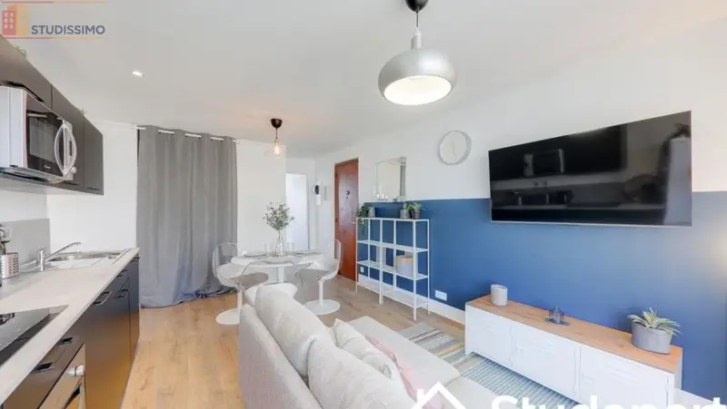 Studio 10m² Villeurbanne - Meublé, 7e étage - Photo 3