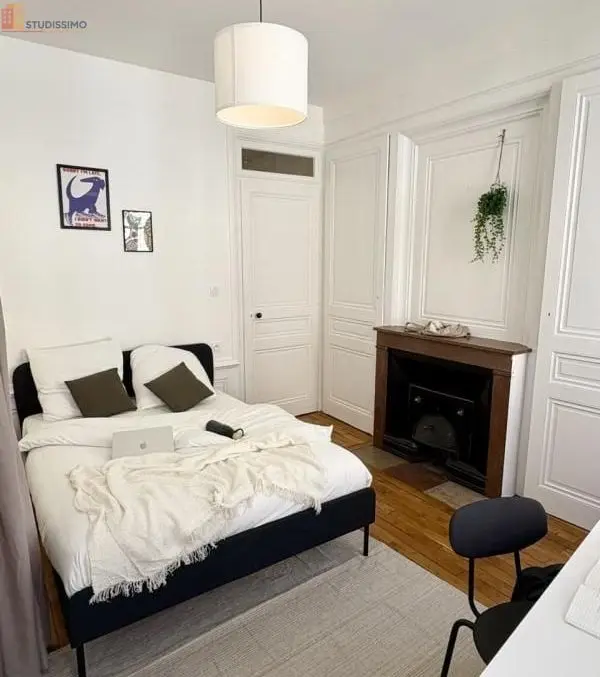 Studio meublé 9m² Lyon 1er - Calme, lumineux - Photo 1