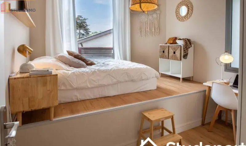 Studio meublé 11m² Villeurbanne - Meublé, cosy - Photo 3