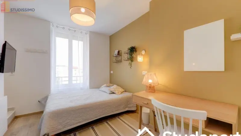 Studio meublé 11m² Villeurbanne - Meublé, DPE A - Photo 3