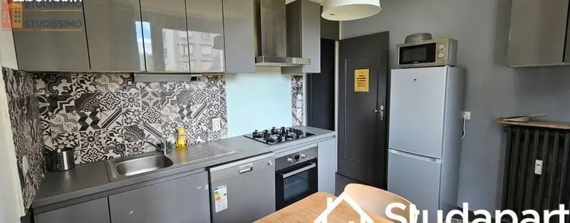 Studio 11m² Lyon 8e - Meublé, DPE A - Photo 1