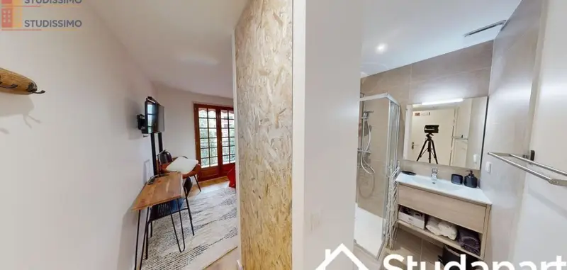 Studio meublé 11m² Villeurbanne - Petit, lumineux - Photo 1