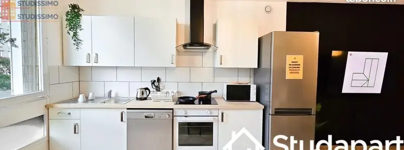 Studio meublé 10m² Lyon 8e - Meublé, 1er étage - Photo 4
