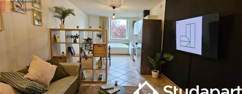 Studio meublé 10m² Lyon 8e - Meublé, 1er étage - Photo 3