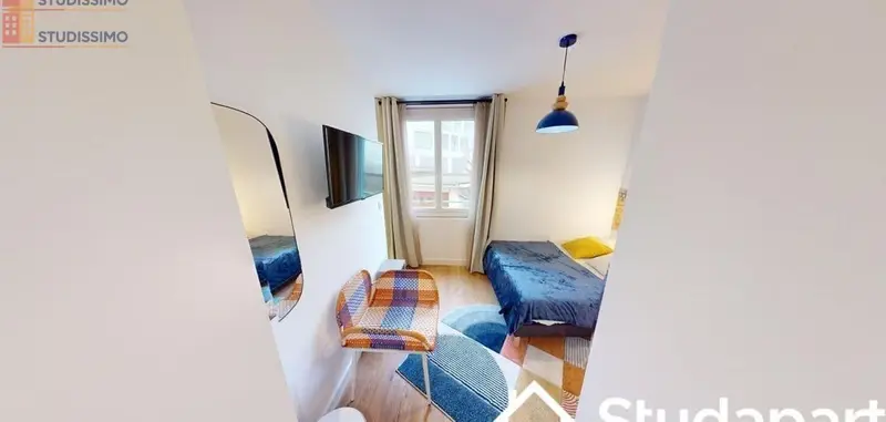 Studio meublé 15m² Caluire-et-Cuire - Meublé, DPE A - Photo 1