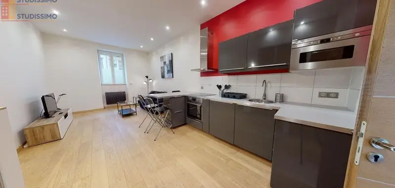 Studio meublé 35m² Lyon 6e - Meublé, lumineux - Photo 1