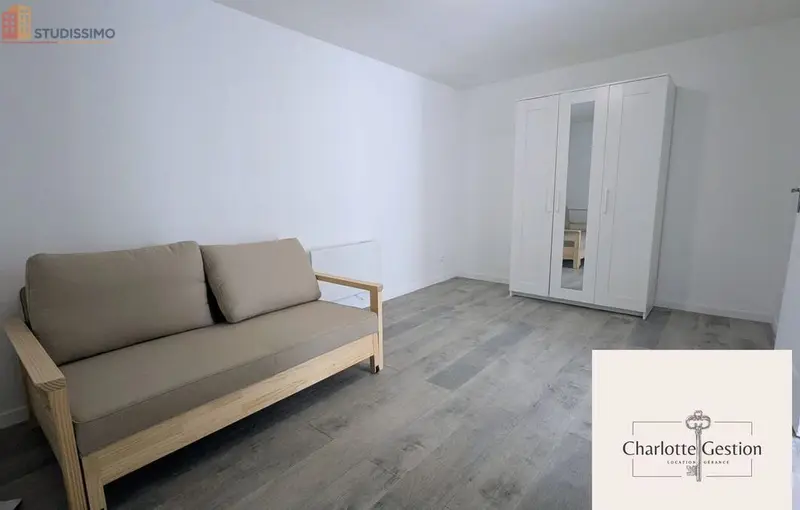 Studio meublé 25m² Le Havre - Meublé, DPE D - Photo 1