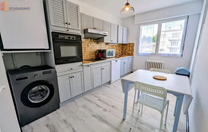 Studio 107m² Rouen 76000 - Meublé, étage élevé - Photo 9