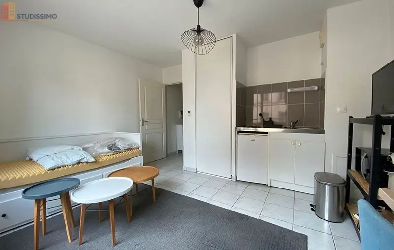 Studio meublé 24m² Rouen 76000 - Meublé, 1er étage - Photo 3