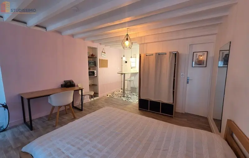 Studio meublé 22m² Rouen 76000 - Hyper centre, lumineux - Photo 5