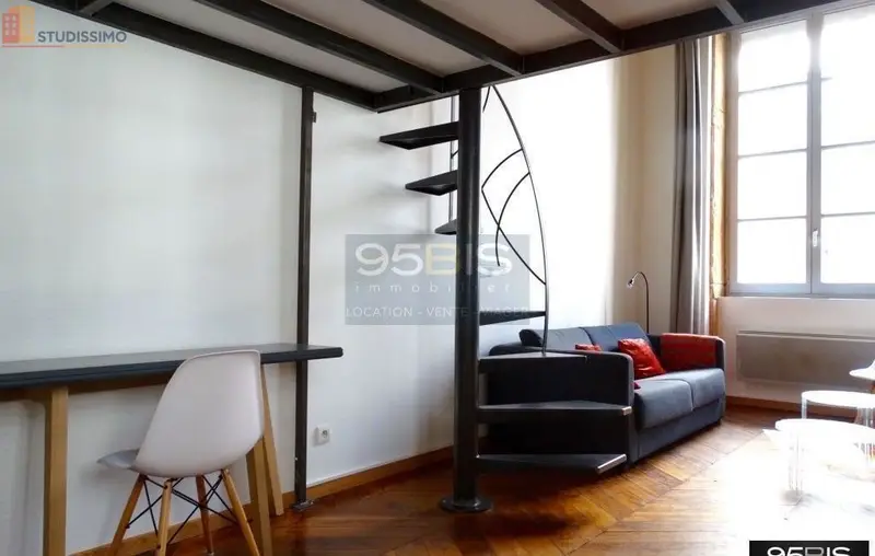 Studio meublé 35m² Lyon 2e - Meublé, 2e étage - Photo 5