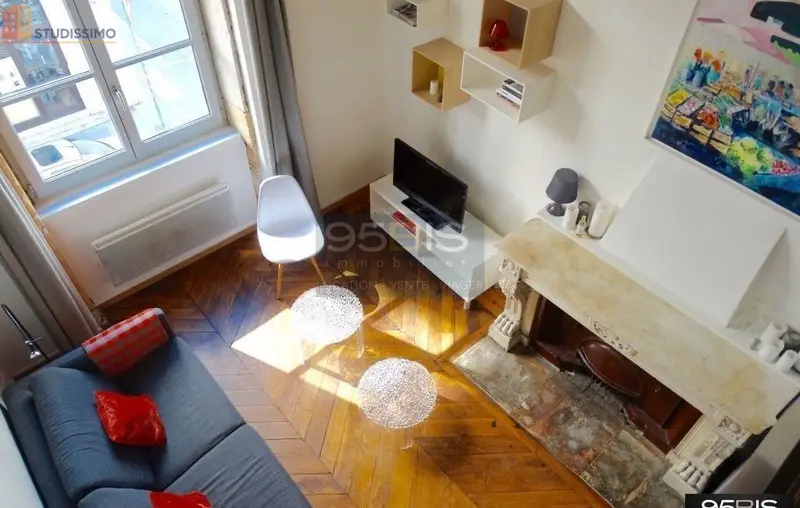 Studio meublé 35m² Lyon 2e - Meublé, 2e étage - Photo 1