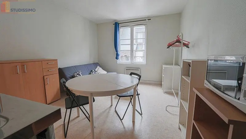 Studio 19m² Rouen centre - Meublé, lumineux - Photo 4