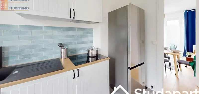 Studio meublé 9m² Mont‑Saint‑Aignan - Meublé, 4e étage - Photo 2