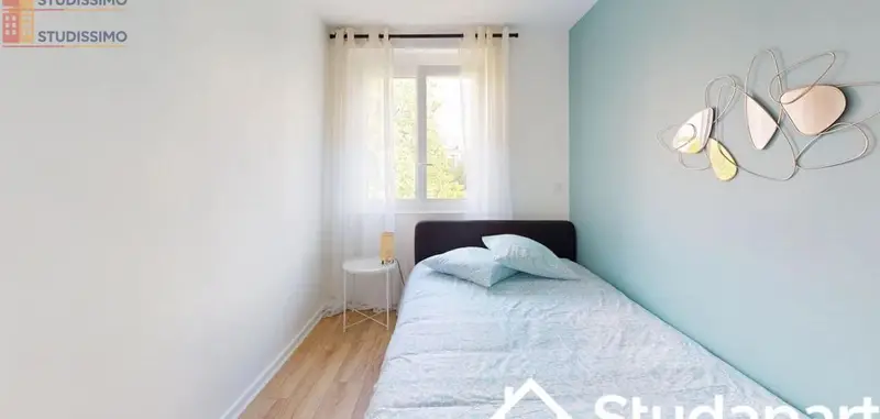 Studio meublé 9m² Mont‑Saint‑Aignan - Meublé, 4e étage - Photo 1