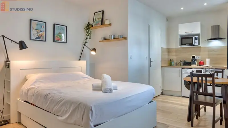 Studio meublé 19m² Rouen 76000 - Meublé, 1 pièce - Photo 9
