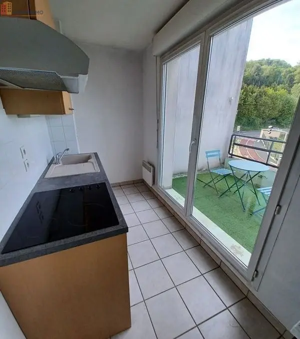Studio 33m² Canteleu - Balcon, meublé - Photo 2