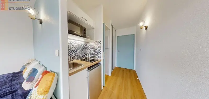 Studio meublé 18m² Bron - Étage élevé, lumineux - Photo 12