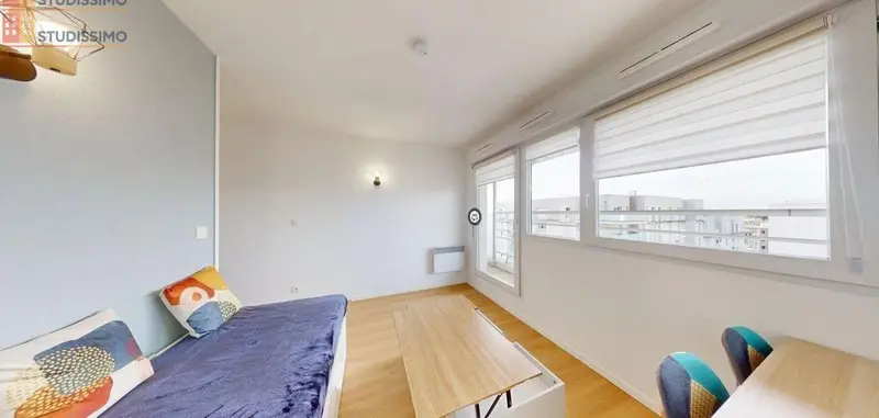 Studio meublé 18m² Bron - Étage élevé, lumineux - Photo 8