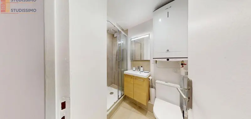 Studio 22m² Lyon 7e - Meublé, 2e étage - Photo 4
