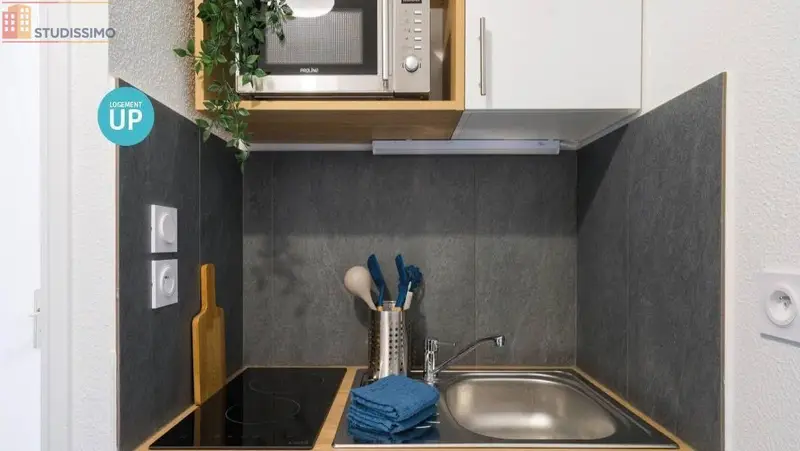 Studio meublé 17m² Lyon 2e - Meublé, 1 pièce - Photo 2