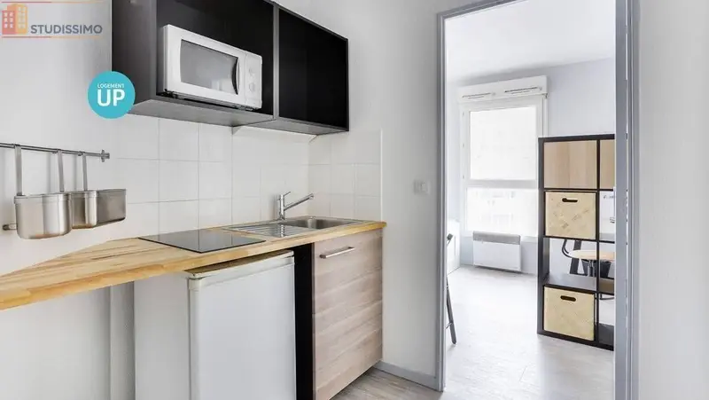 Studio 17m² Villeurbanne - Meublé, 1 pièce - Photo 3