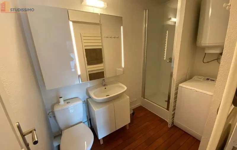 Studio 18m² Rouen 76000 - Meublé, lave-linge séchant - Photo 1