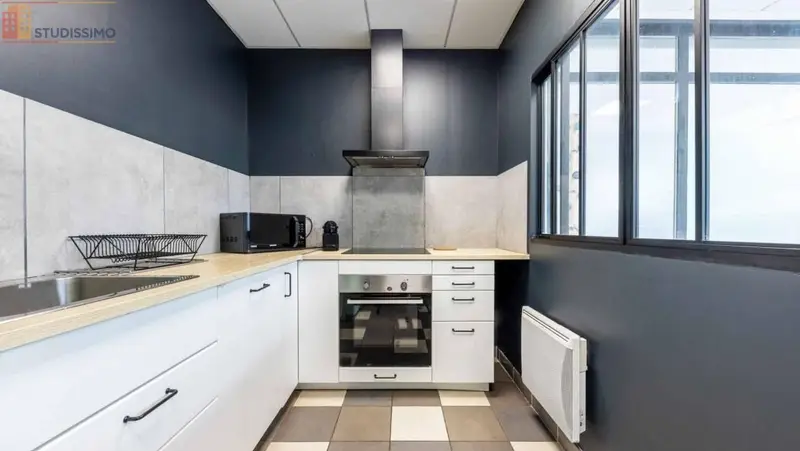 Studio meublé 18m² Villeurbanne - Meublé, 1 pièce - Photo 1