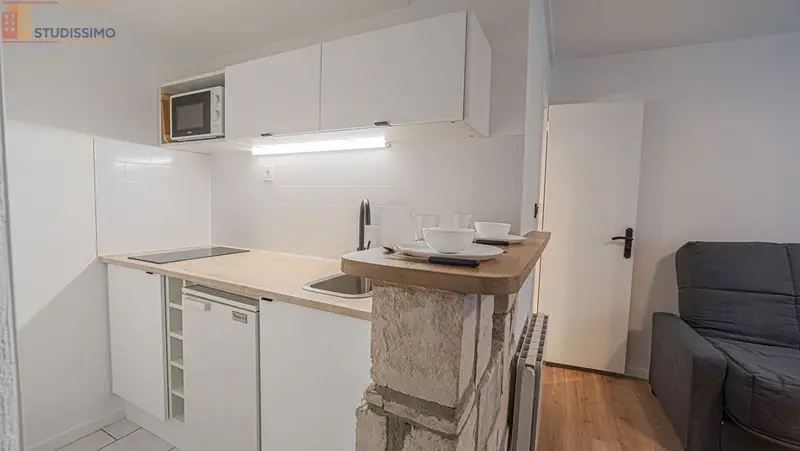 Studio meublé 18m² Rouen 76000 - Meublé, DPE D - Photo 9