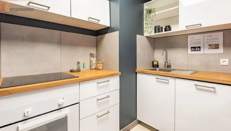 Studio meublé 18m² Villeurbanne - Meublé, lumineux - Photo 1