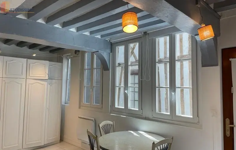 Studio meublé 22m² Rouen centre - Disponible, meublé - Photo 17